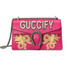 Gucci Handbag Pink Guccify Dionysus Small Shoulder Bag 400249 Gg1952