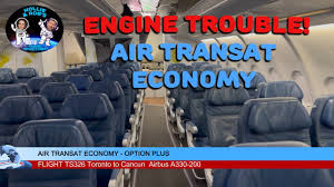 air transat option plus review airbus