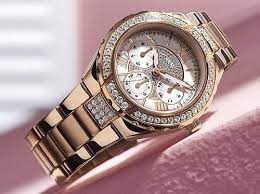 rose gold guess w16017l1 womens watch