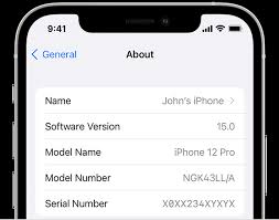 Serial Number Or Imei On Your Iphone