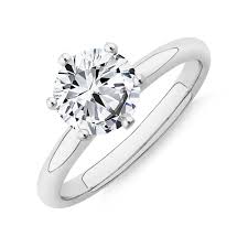 certified solitaire enement ring