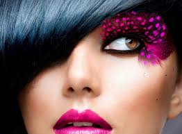 artistic eye makeup model beauty