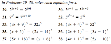 Solve Each Equation For X Chegg