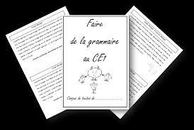 Cahier De Collectes Picot Page De Garde - Faire de la grammaire au CE1 – Le cartable de cancoillotte