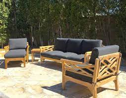 If you're designing a patio or outdoor living space, you may if you're considering a teak patio furniture set, first make sure you measure your outdoor space and compare it to the dimensions of the furniture. Malibu 5pcs Teak Conversation Set Iksun Teak Patio Furniture Sale