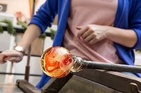 Ny Glass Blowing Fire Arts Finger