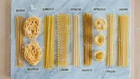 What are the thick flat noodles called?