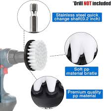 drill brush soft bristle cleaning