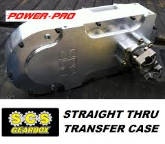 S C S Gearbox Straight Thru Transfer Case 16 Qcsttc