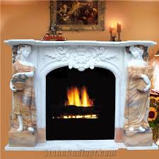 European Style Fireplace Marble