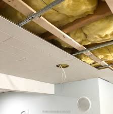 shiplap ceiling with armstrong planks