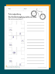 Diese arbeitsblätter für die vorschule zum ausdrucken zum vergleichen um praktische. Arbeitsblatter Und Ubungen Zur Fahrradprufung Radfahrprufung