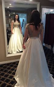 New Unaltered Calla Blanche Wedding Dress Size 8