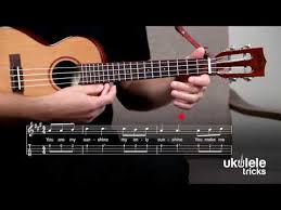 you are my sunshine on ukulele easy