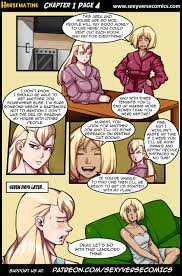Housemating Chapter 1 Page 4 - NSFW Lesbian Futanari Webcomic