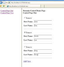 generate dynamic user control forms