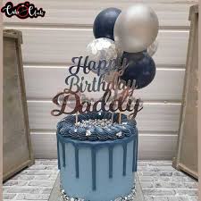 happy birthday daddy cake o clock