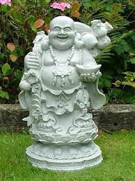 Garden Ornament Wealthy Standing Buddha