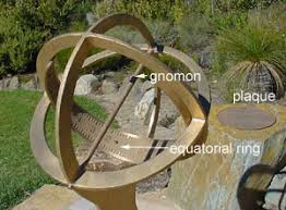 armillary sphere sundial australian
