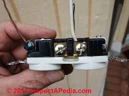 The black wire nominally measures 120v ac (rms) relative to the white wire and, therefore, earth ground (real dirt). Electrical Outlet Wire Connections Receptacle Or Wall Plug Wire Connection Details How To Wire And Install An Electrical Outlet In A Home Wiring Details
