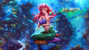 2023 the little mermaid 4k wallpaper hd