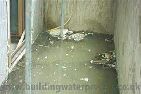 Basement Waterproofing Water Build Up