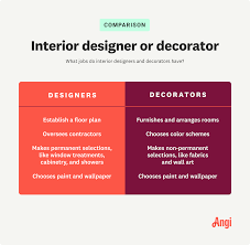 an interior designer decorator