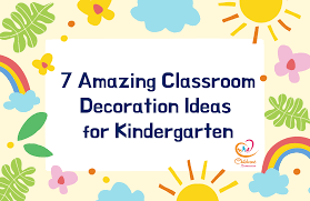 clroom decoration ideas for kindergarten
