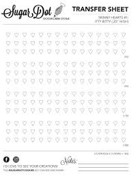 Template Transfer Sheets To Make Royal Icing Transfers