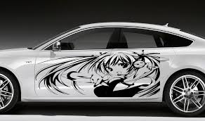 Collectible animation stickers & decals. Car Vinyl Anime Sticker Graphics Girl Dancing D1633 Car Vinyl Car Wrap Car Vinyl Graphics