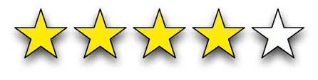 Image result for 4 stars out of 5