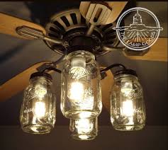 Mason Jar Ceiling Fan Light Craftmade Light Fixtures Rubbed Bronze