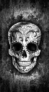 sugar skull hd phone wallpaper