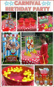 Become a designer of the invitations and make them creative! A Carnival Circus Themed Birthday Party Driven By Decor