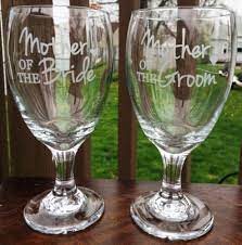 Etched Glass Mother Of The Bride And