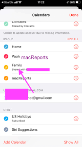 To share calendar on iphone, enable family sharing then follow the procedure below. How To Create A Family Calendar Macreports
