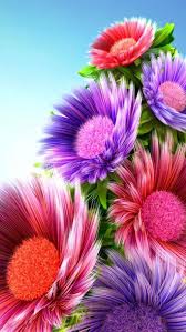 3d flower wallpaper for android