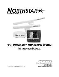 Northstar Navigation 978 897 6600 Marine Gps System User