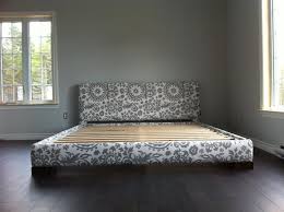 upholstered bed frame king size ana