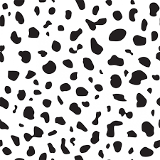 spots wallpaper in black white