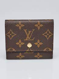 5 out of 5 stars. Louis Vuitton Vintage Monogram Canvas Credit Card Holder Yoogi S Closet