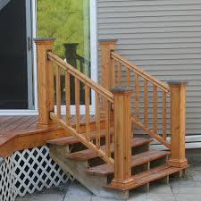 Install railing brackets by driving screws as perpendicular to the post as possible. Cedar Deck Railing Made From Cedar Black Railing Brackets And Granite Post Caps Deck Railings Cedar Deck Deck