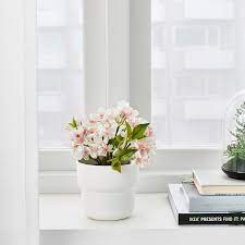 Plant Pot Indoor Outdoor White