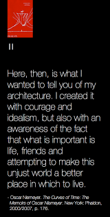 Oscar Niemeyer quote | designKULTUR via Relatably.com