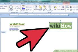 The 2 Best Ways To Make A Letterhead Wikihow