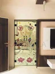 10 latest pooja door gl designs with