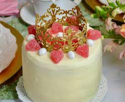 Cherry Crown Cake gambar png