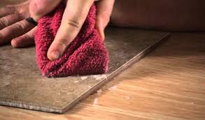 how to remove carpet glue from tiles