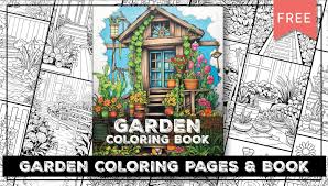 garden coloring pages world of printables