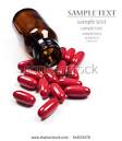 Diet Pill In Red Bottle